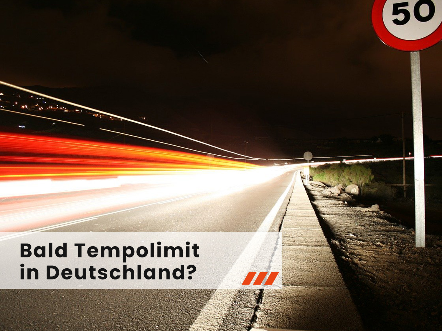 Tempolimit in Deutchland